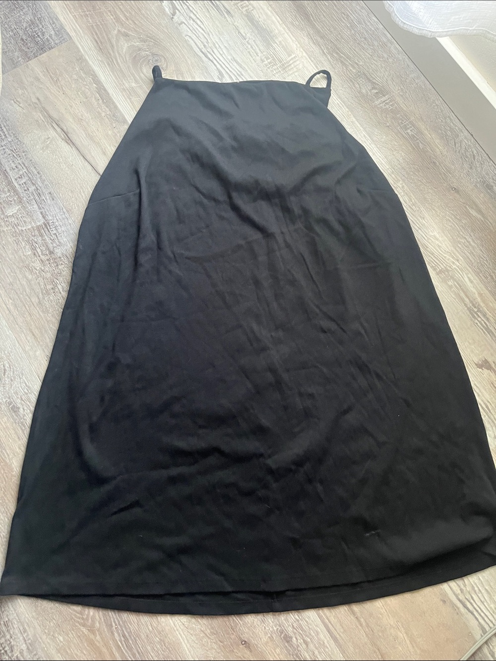 a new day Black Mini Slip Dress high neck new/no tags